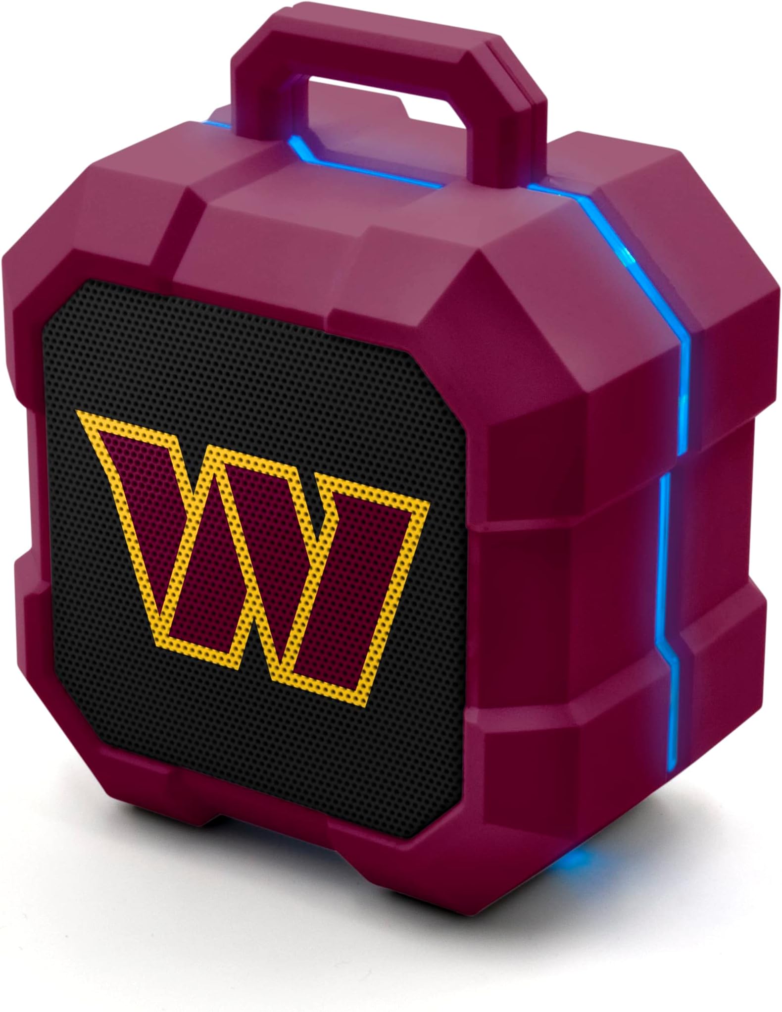 SOAR NFL Shockbox LED Wireless Bluetooth Speaker, Washington Commanders