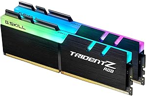G.SKILL Trident Z RGB Series (Intel XMP) DDR4 RAM 32GB (2x16GB) 3200MT/s...