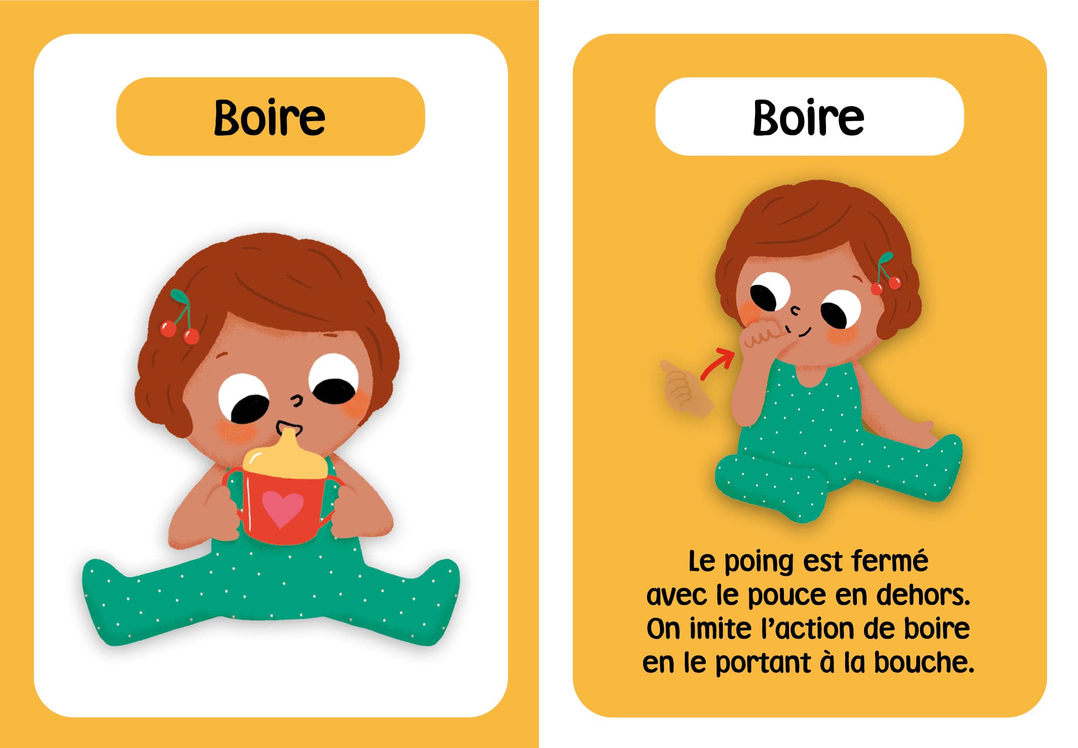 Mes cartes pour grandir - Mes cartes pour signer - Éveil - Dès 6 mois