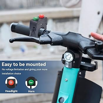 MTH-A02 Motorcycle Switch Handle Controller for Electric Startup Headlamp Aux La
