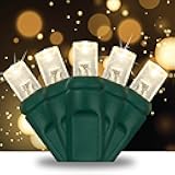 SoftTwinkle Slow Twinkling Christmas Lights, Soft Twinkle String Lights Pulsing Christmas Lights (70 Lights, 23.7 Ft, Warm White)