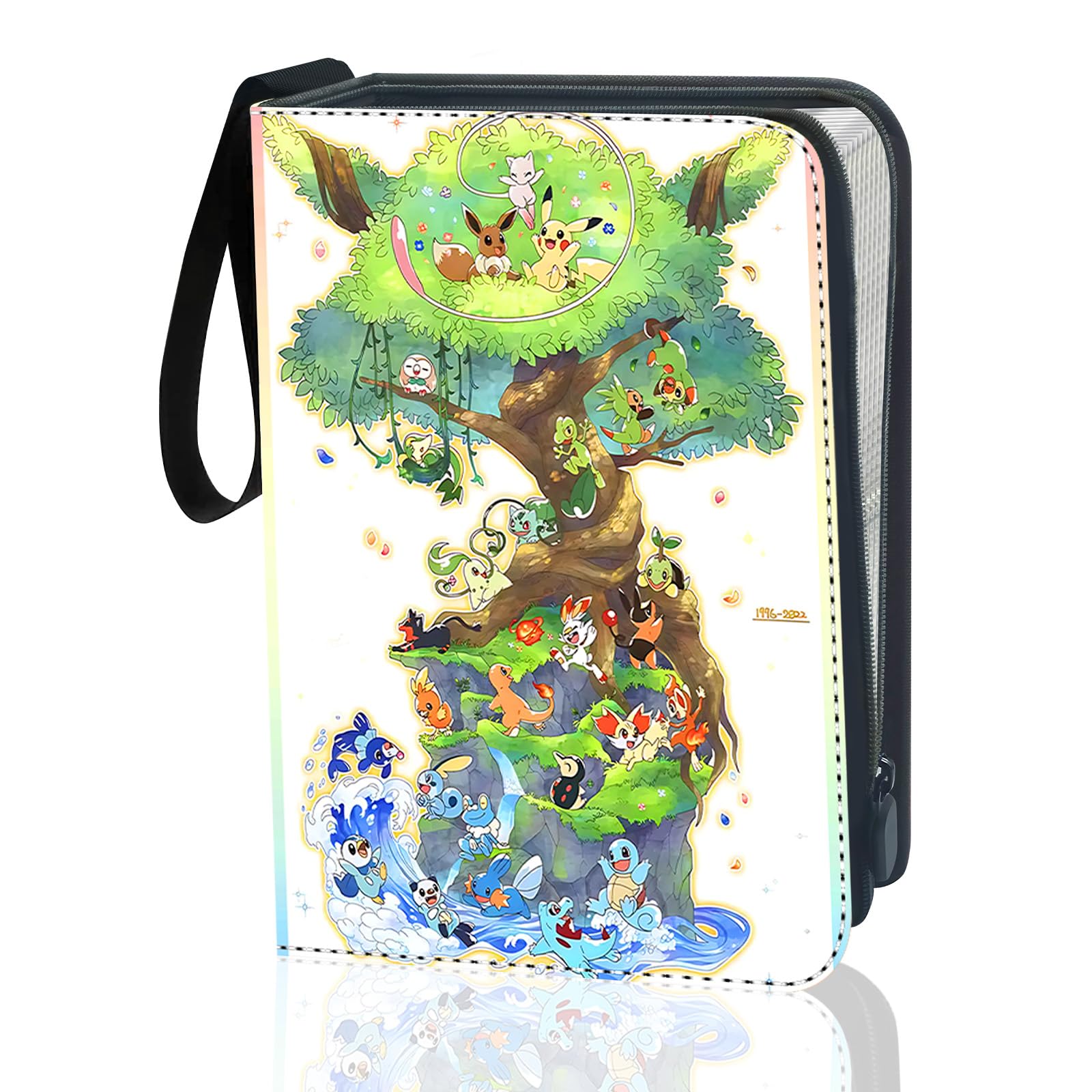 Minecr Sammelkarten Album 400 Karten | 50 Seiten | PU Leder Wasserdicht