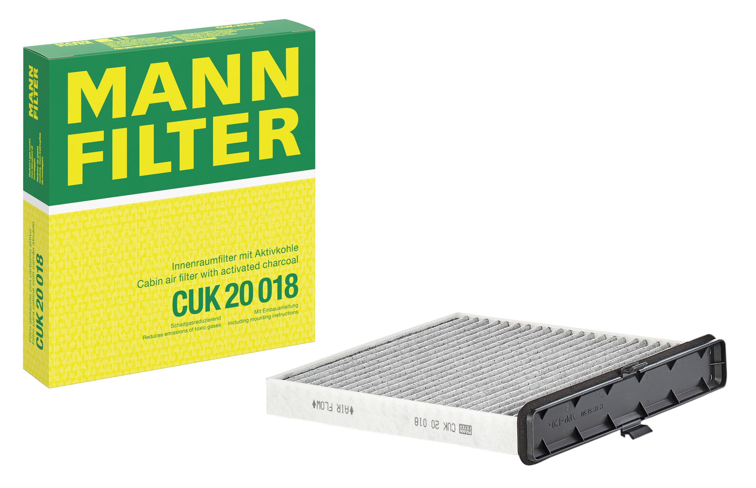 MANN-FILTER: Auswahl an Autofiltern