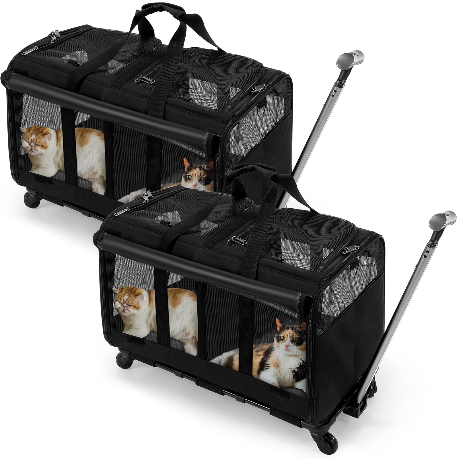 Pets At Home Extra Large Cat Carrier For Cats, 24x 14x 16in Pet