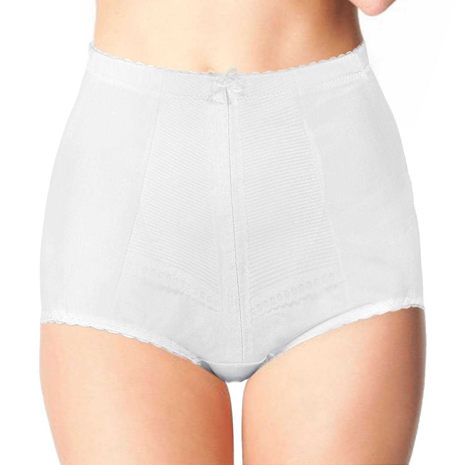 F & S Ltd Women's White Extra Firm Tummy Control, Body Shaper Briefs Size S To 3XL (, Xxxl/Waist 35-36 / Hip 46-48 Inch)
