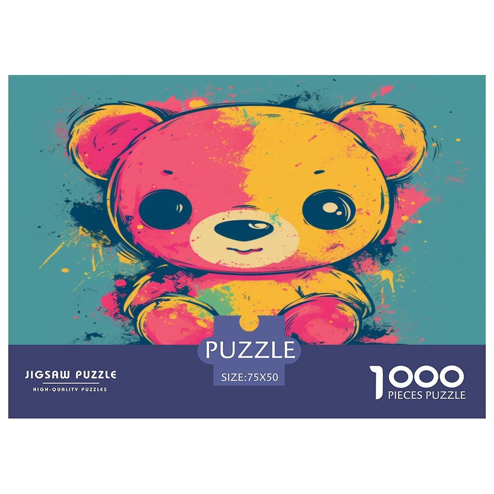 Raging Puzzles, Puzzle 1000 sztuk, Puzzle dla dorosłych, Puzzle Krajobraz, Wysokiej jakości nadruk Puzzle 1000 sztuk (75 x 50 cm)