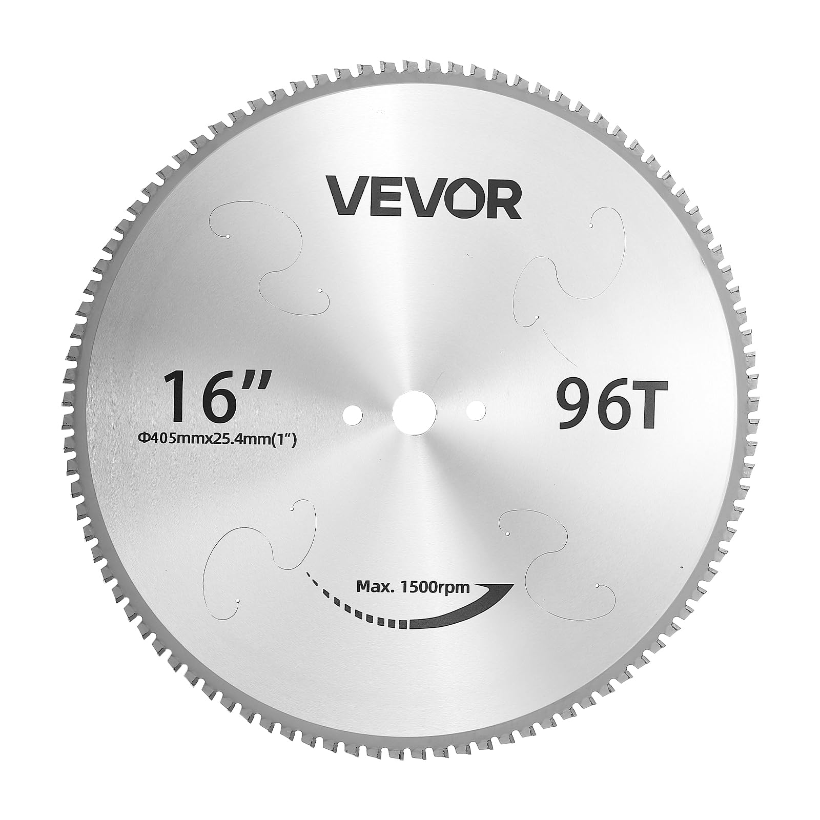 VEVOR Disco de Sierra Circular 406,4 mm 96 Dientes Hoja de Sierra Circular