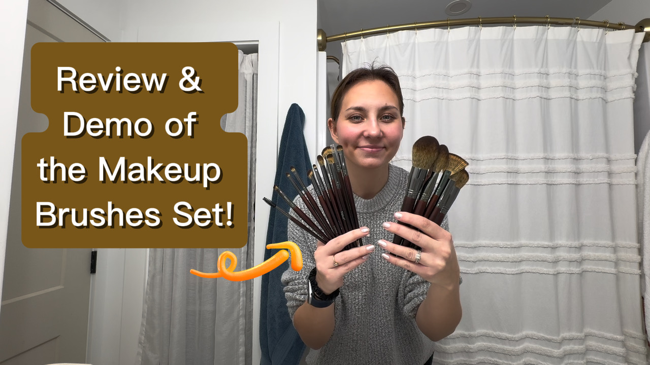 Watch Review & Demo of the Makeup Brushes Set! on Amazon Live