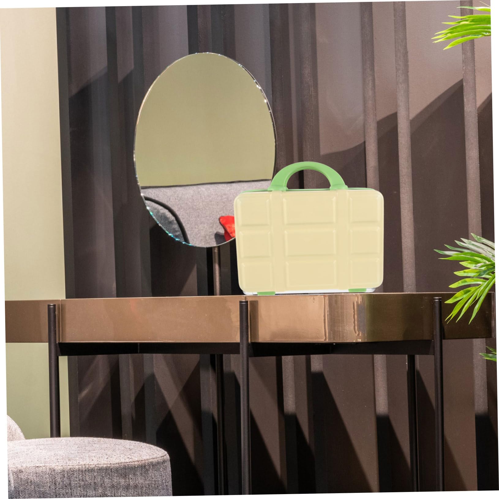 SHERCHPRY Valigia Portatile Per Makeup Organizer Custodia Per Cosmetici Resistente Toeletta e Accessori