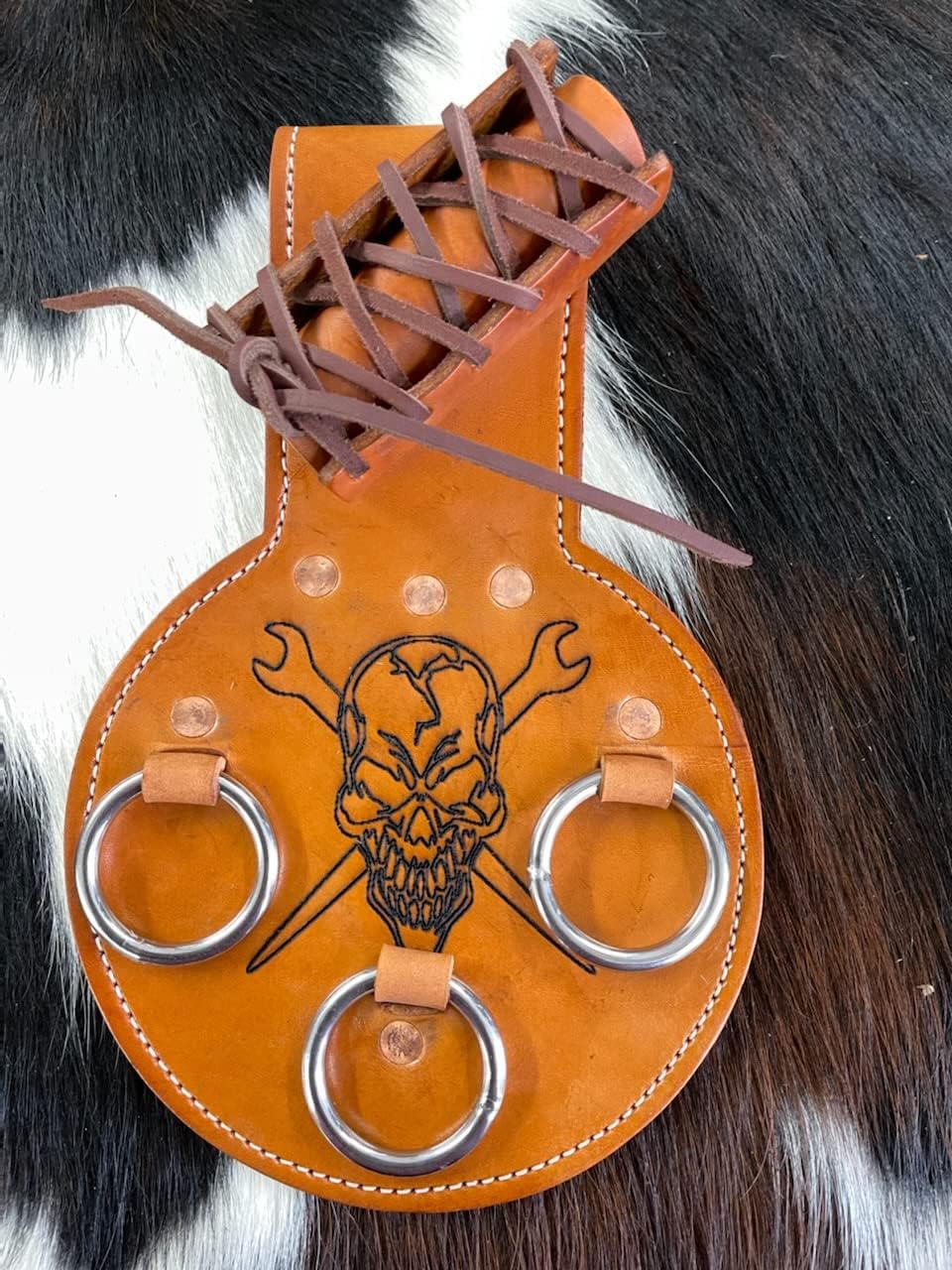 RST Spud Wrench with Sleever Bar Holder-BIG SKULL