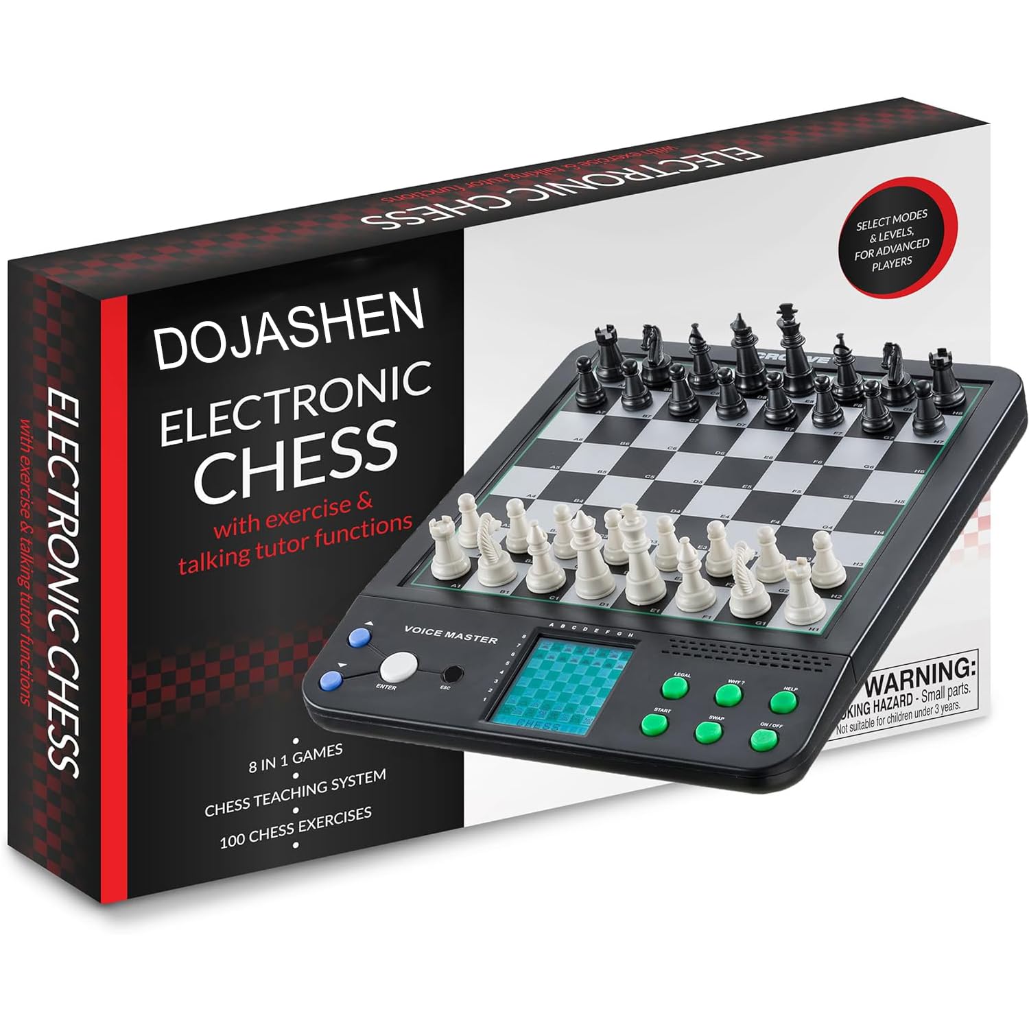 Smart Electronic Chess Set with Computerized Chess System featuring LED sensory lighting the ultimate partner for chess training and entertainment perfect for beginner to advanced learning