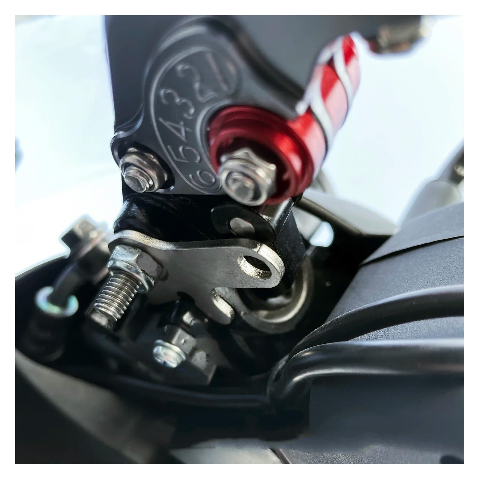 Leva Freno E Frizione In Alluminio CNC Per XMAX 400/300/250/125 | Regolazione 6 Velocità | Per Modelli 2015-2024