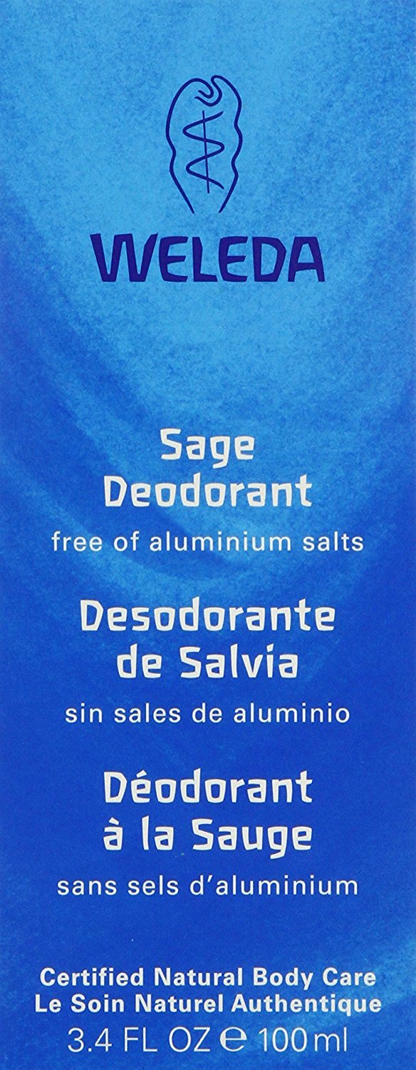 Weleda Sage Deodorant - 100ml - PACK OF 10