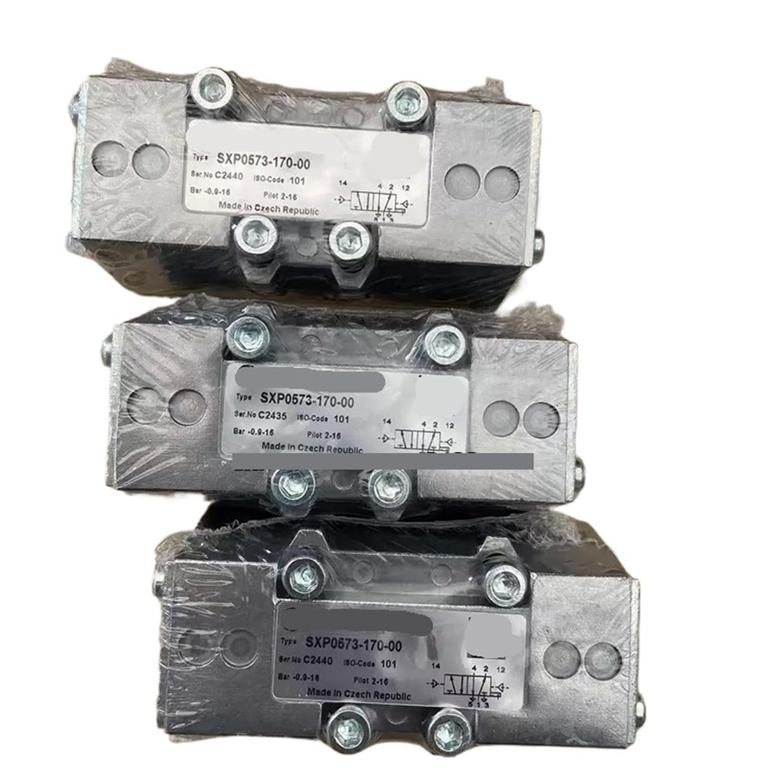 CXDFRSER 1pcs SXP0573-170-00 Solenoid Valve