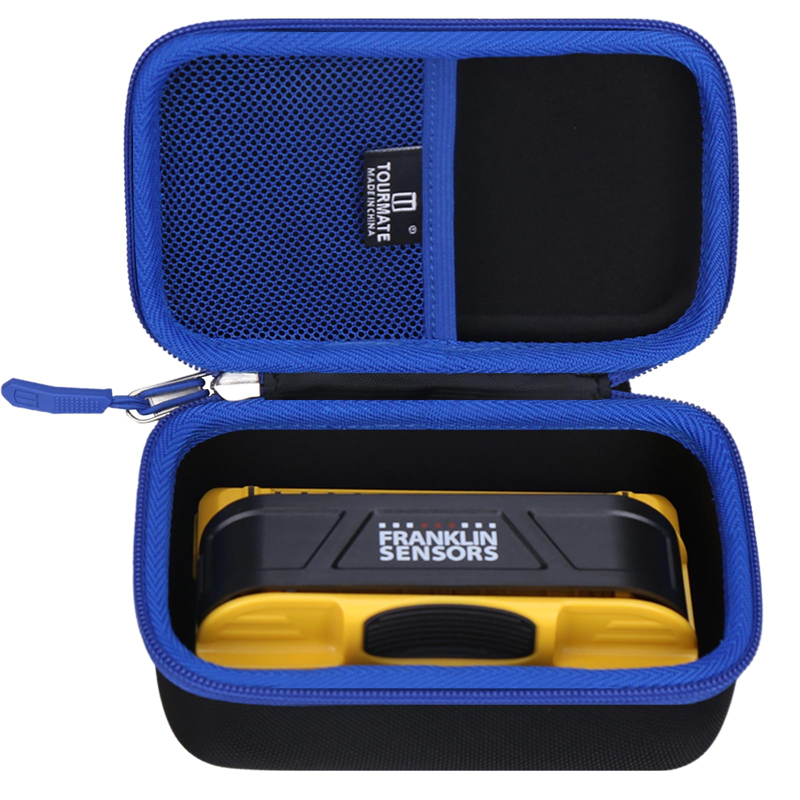 Tourmate Hard Case Compatible for Franklin Sensors ProSensor M90 / M150 Professional Stud Finder (Case Only) (Black + Blue)