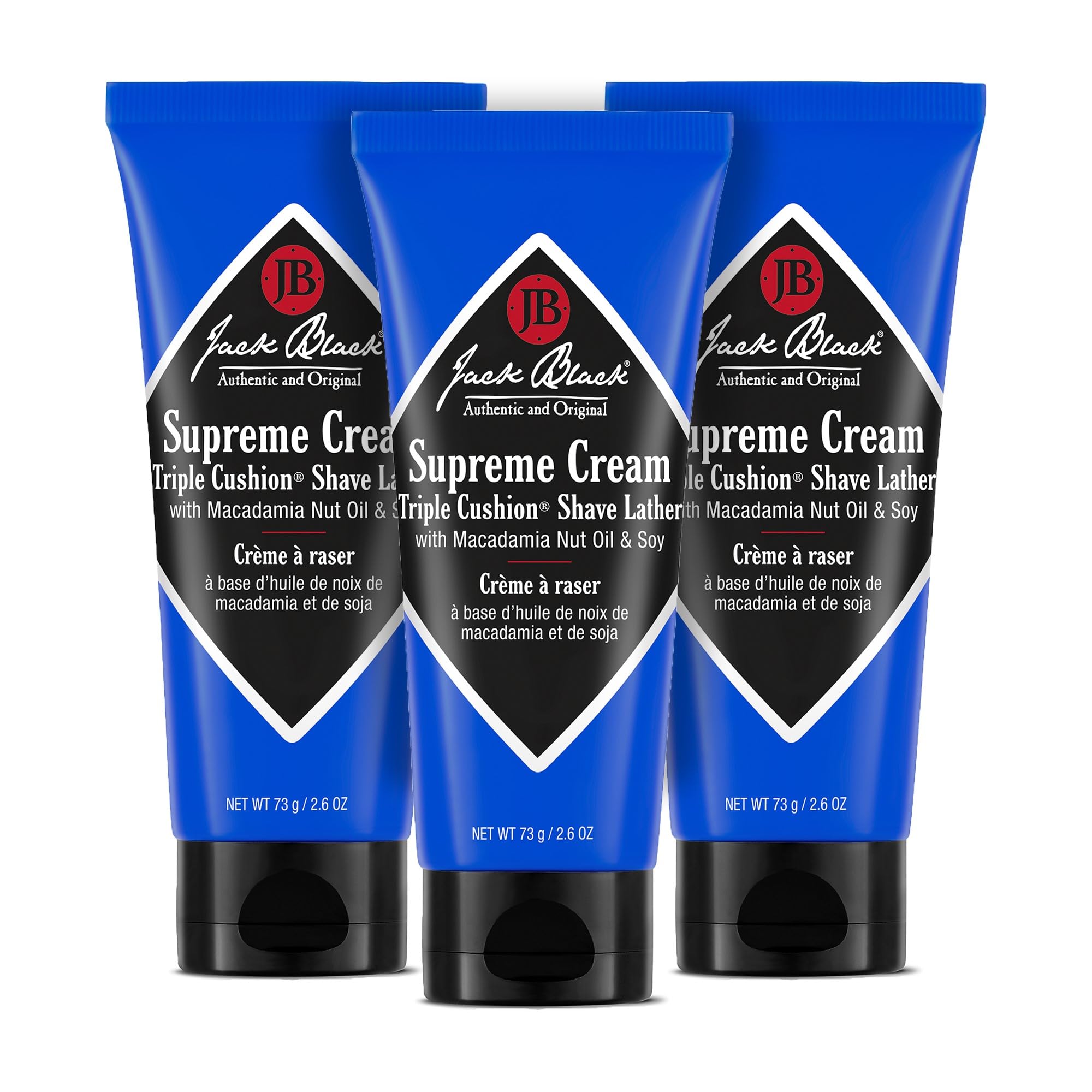 Jack Black Supreme Cream Triple Cushion Shave Lather - Shaving Cream Mens, Shave Cream for Men, Jack Black Shaving Cream for Men, Shaving Lather, Mens Shaving Cream, Jack Black Shave Cream