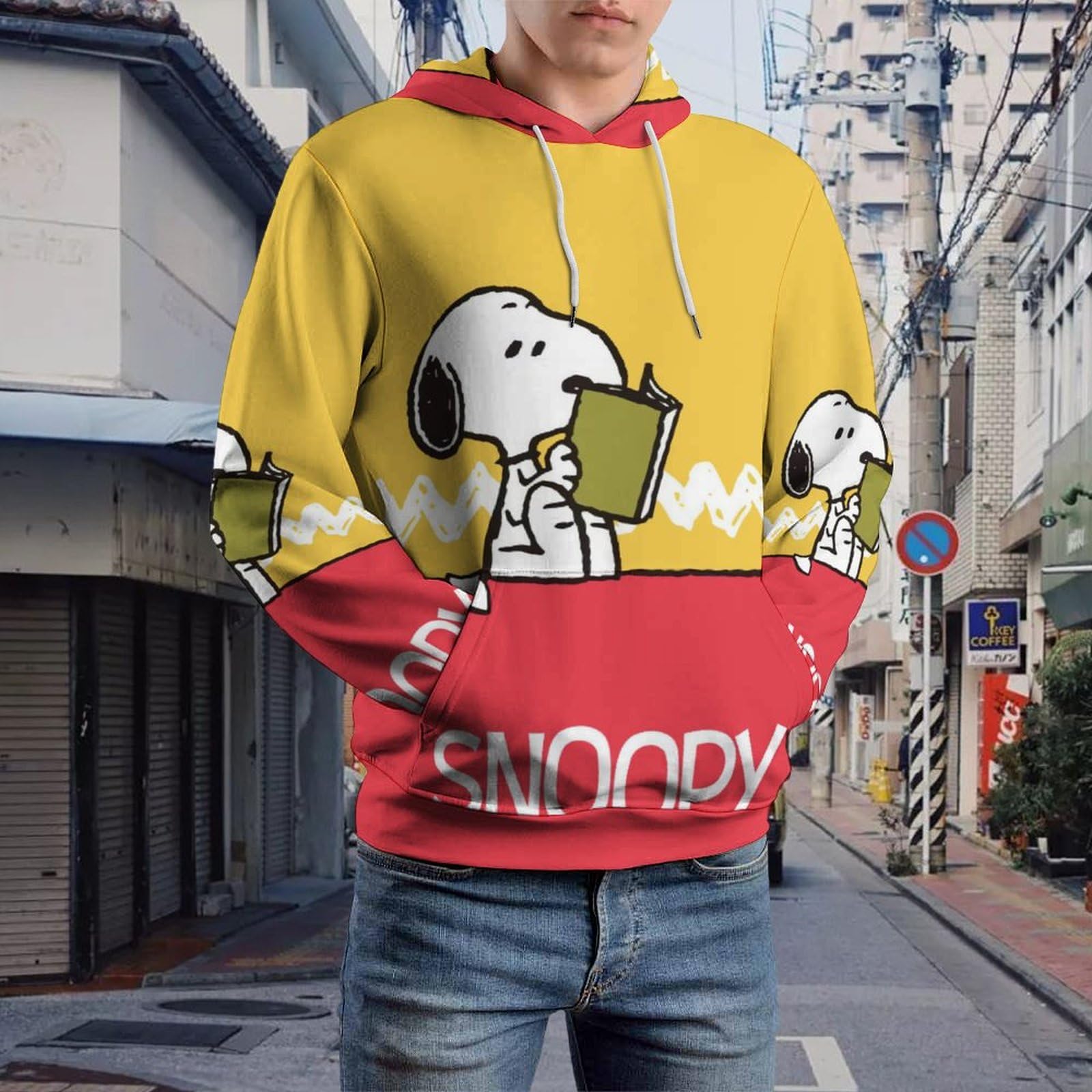 SNOOPY フードパーカー　Lサイズ