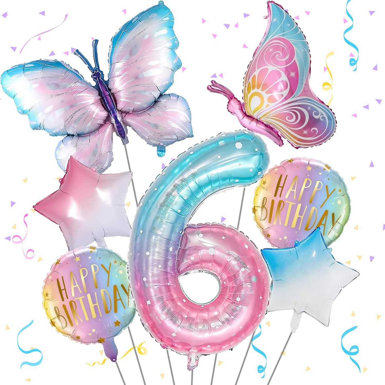 Foil Birthday balloon#6 main image 0