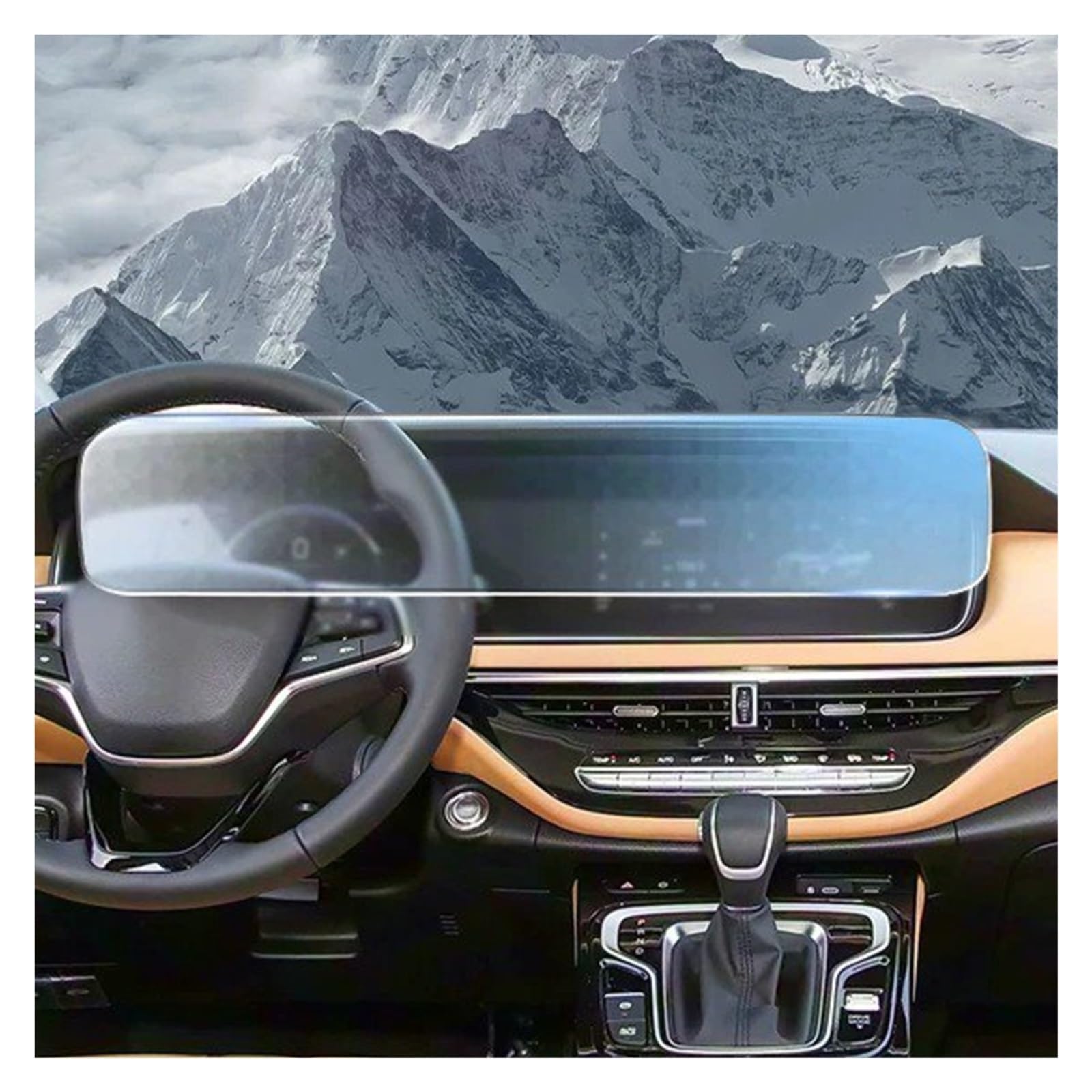 Protection écran GAC M6 Pro en PPF premium mat pour console de bord