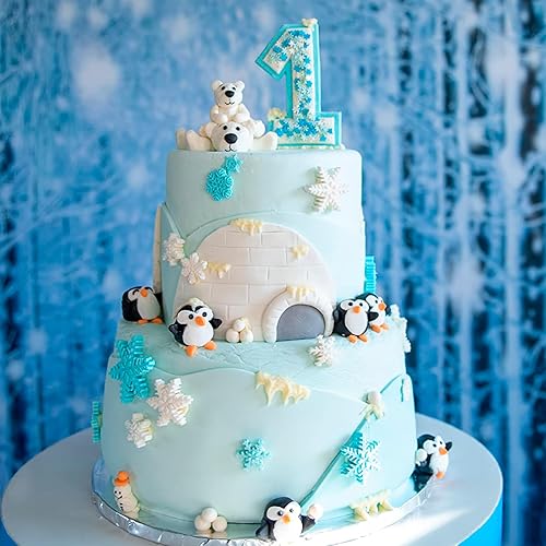 Miniatura 4 de Moldes de silicona con forma de copo de nieve, copos de nieve de Navidad, moldes de cocina para hornear para decoración de pasteles, dulces,