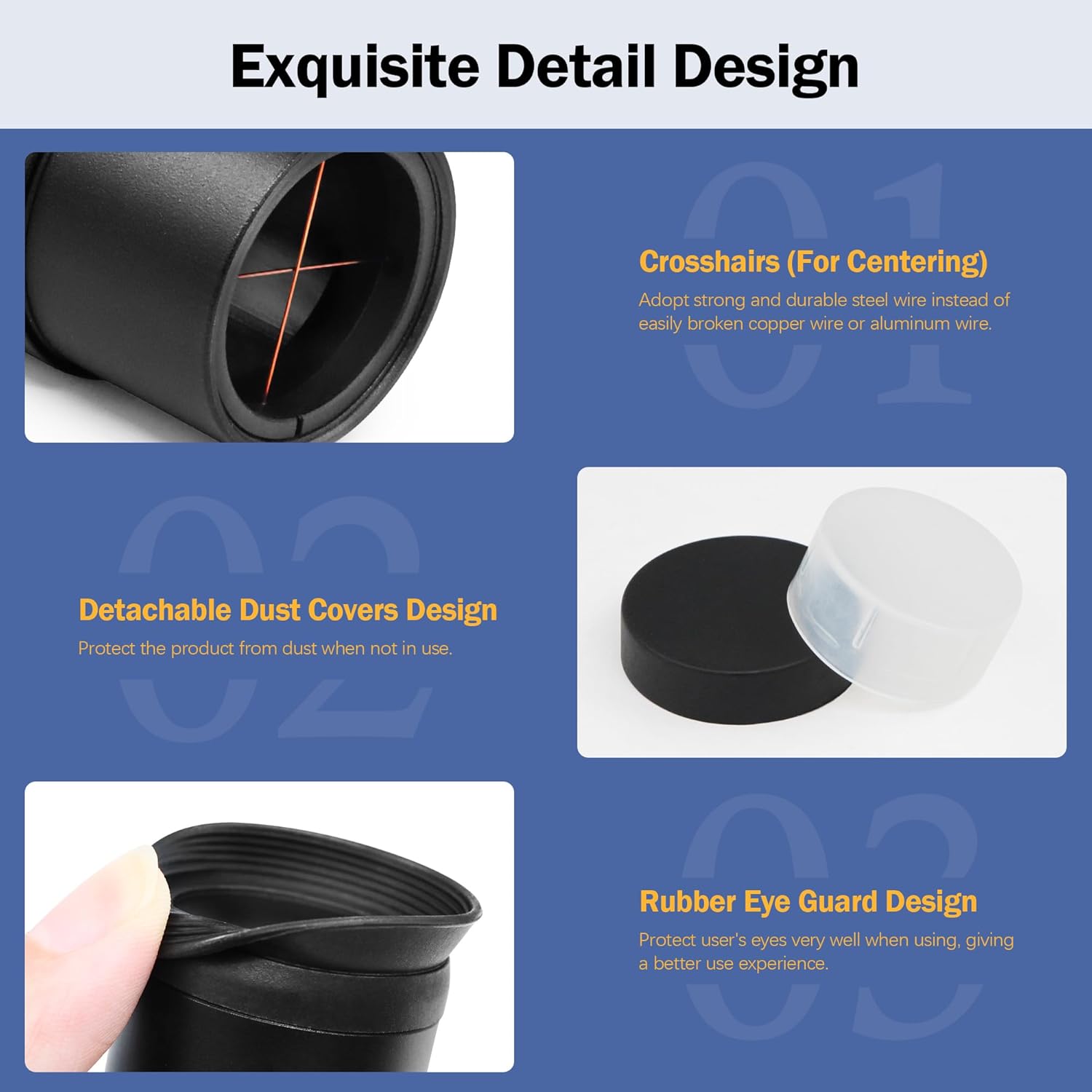 Astromania 1.25Inch Metal Collimating Cheshire Eyepiece Without Laser for Newtonian Reflector Telescope - Long Version - Bundle with - Alignment Laser Collimator with 2" Adaptor