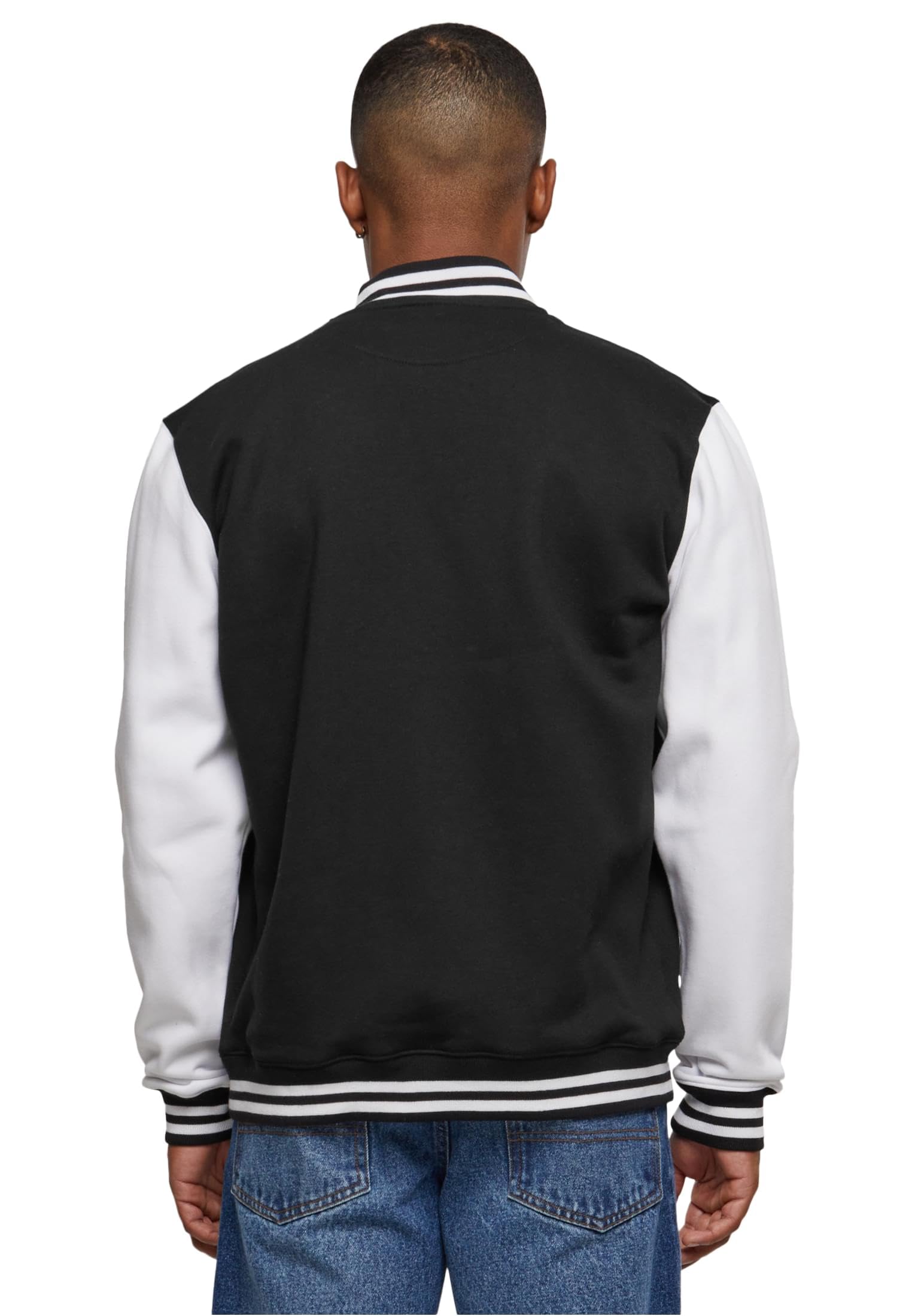 Urban Classics Men's 2-tone College Sweatjacket Sweat Jacket (pack of 1)