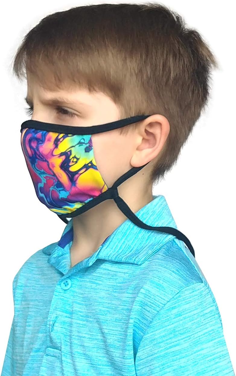 Kids Adjustable Face Masks Made in USA: Guardian Collection, Adjustable fit for Ideal Comfort and Protection.