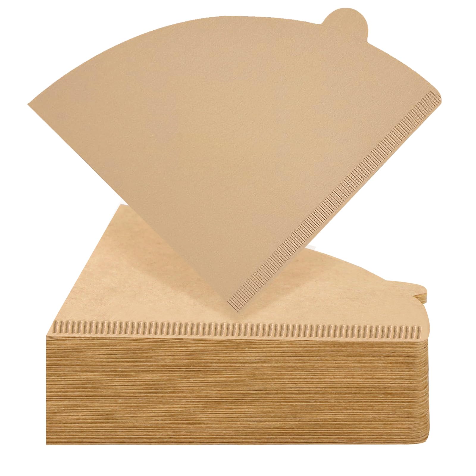 100 Count Coffee Filter, Size 02 Natural Unbleached Pour Over Coffee Filter