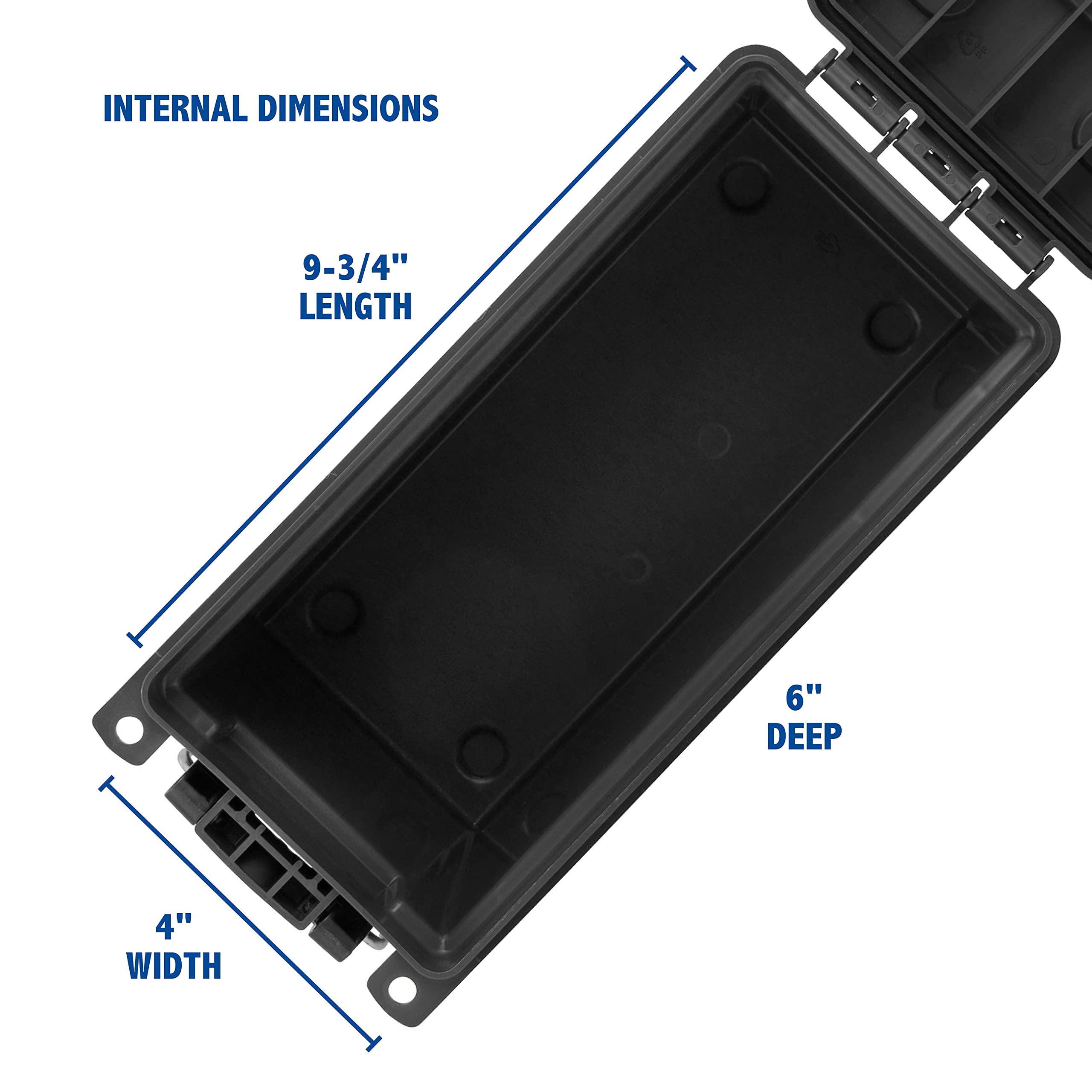 Buy Sheffield 12629 Field Box, Pistol, Rifle, or Shotgun Ammo Storage Box, TamperProof Ammo Can