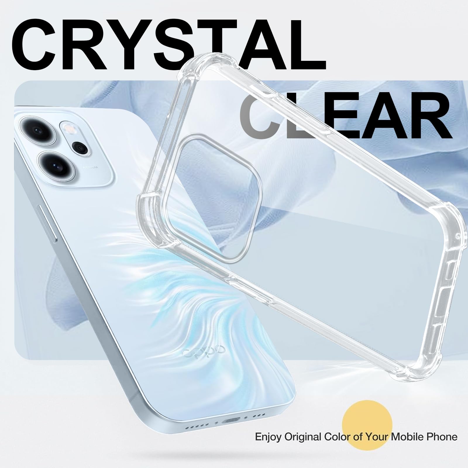 Vauki Cover per OPPO Reno 10 5G /OPPO Reno 10 Pro 5G con Cordino, Custodia con