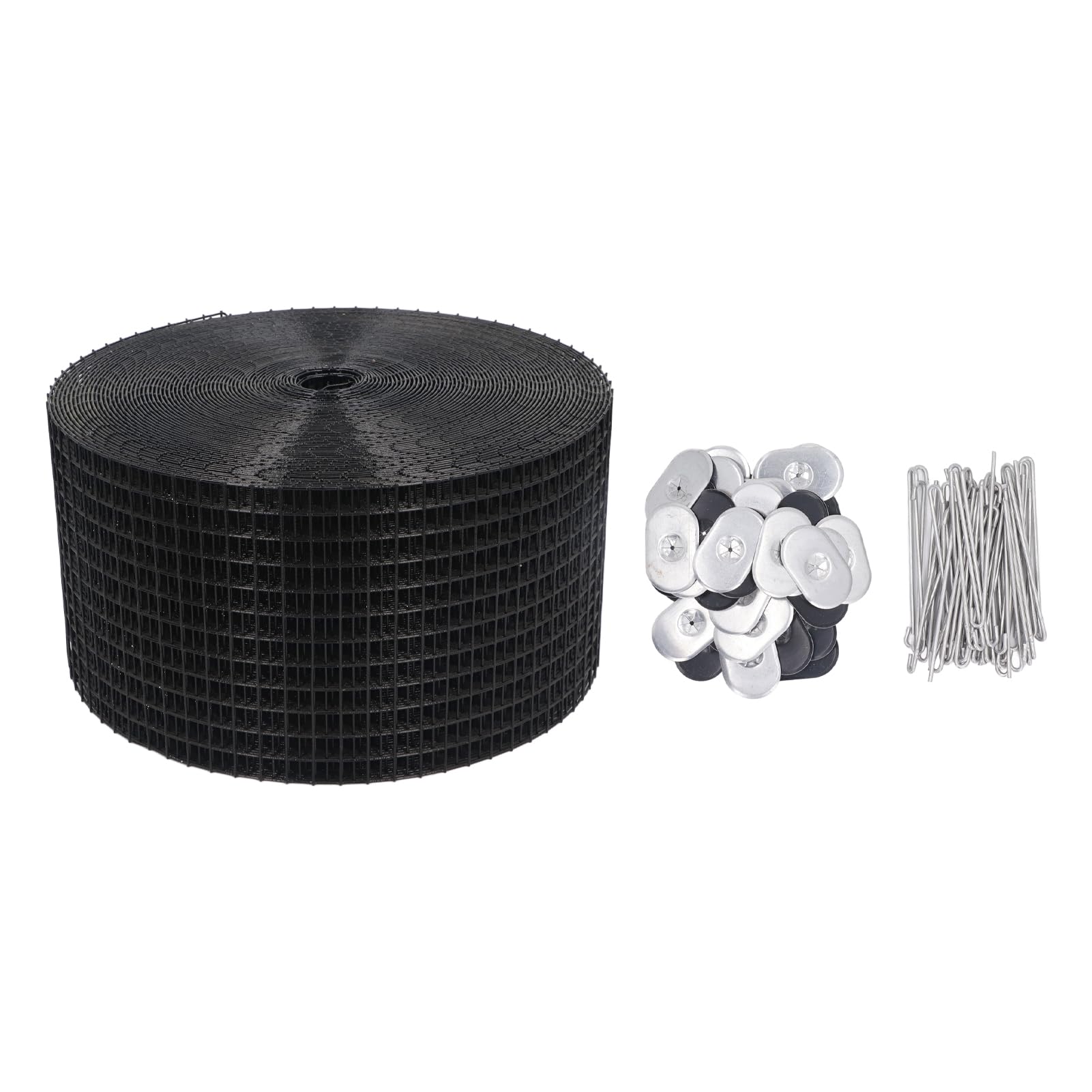Protector contra Aves para Paneles solares, Rollo de Malla de Hierro Recubierto de PVC, Alambre antiplagas Resistente a la corrosión de 100 pies x 8 pies para Paneles solares,