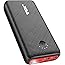 JIGA Power Bank, 30000mAh Portable Charger with 3 Outputs & 3 Inputs, Fast Phone Chargeur with Flashlight, Ultra-High Capacit