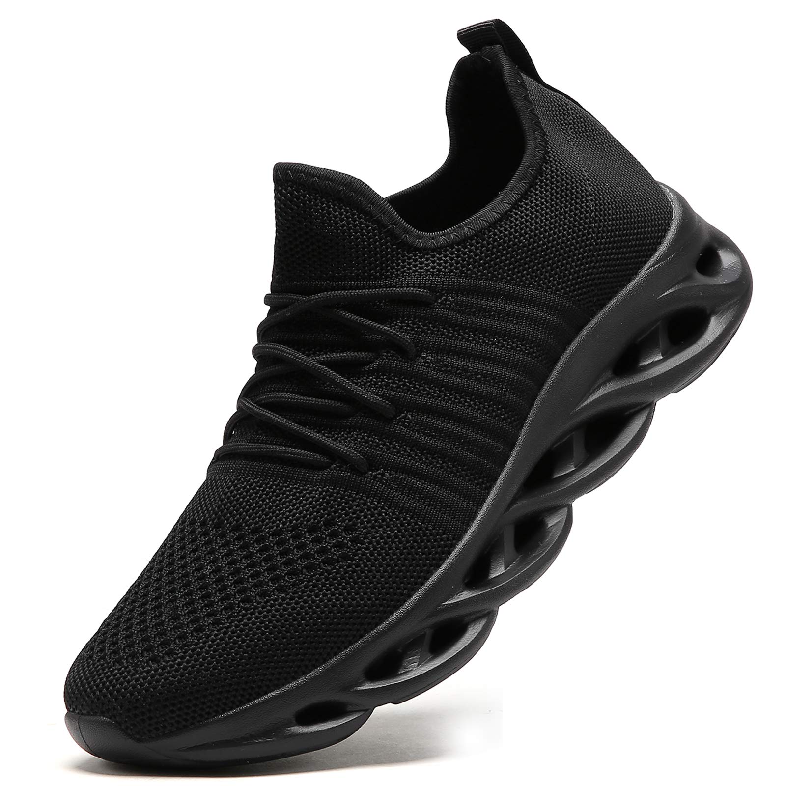 Flynit Clymb Men's Black Running Sports Shoes CLYMB NORTH