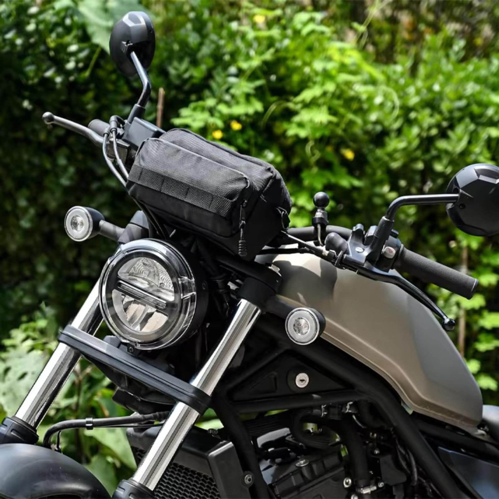 Compatibile Con Yamaha Per MT01 Per FZ 07 Per MT07 09 Per MT09 Borsa Portaoggetti Anteriore Moto Manubrio Bar Pacchetto Borse Attrezzi Sacche Moto