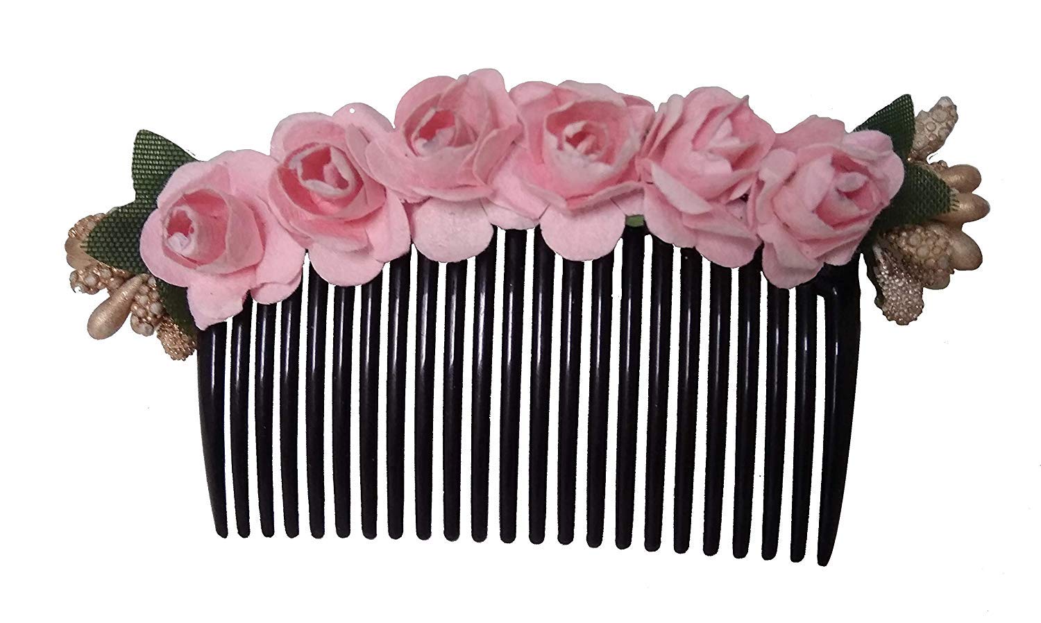 Aatira Flower Comb Clip Hair Comb Clip Side Hair Clip For Women And