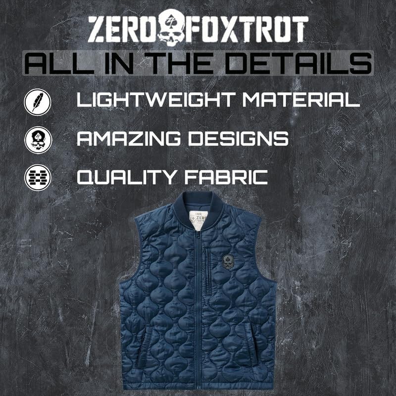Zero Foxtrot Woobie Vest, Mens Jacket - Sizes Small - 3X-Large - Image 3