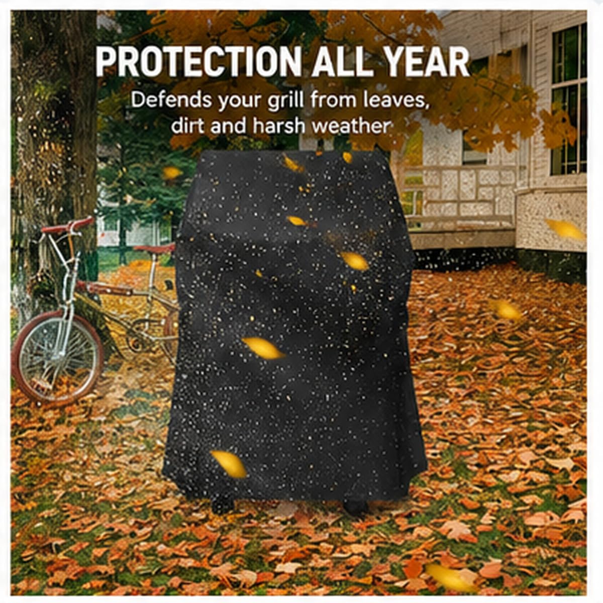 Copertura Barbecue per Char-Broil Advantage 445 S 140895 2026+ | Salvaspazio Pratico Montaggio Rapido Vestibilità Perfetta Aspetto Pulito Facile Trasportare Resistente Agenti Atmosferici