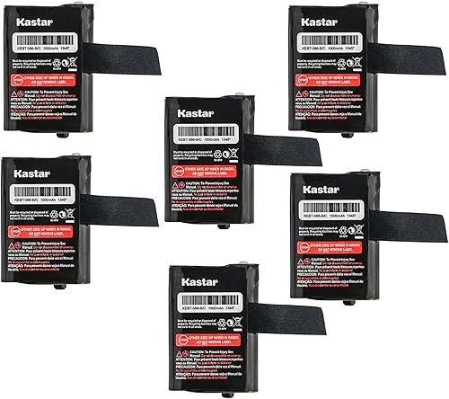 Miniatura 5 de Kastar Paquete de 3 baterías de repuesto para Motorola Radio bidireccional Walkie Talkie 53617 M53617 3XCAAA KEBT-086 KEBT-086-BC BNH-KEBT-086