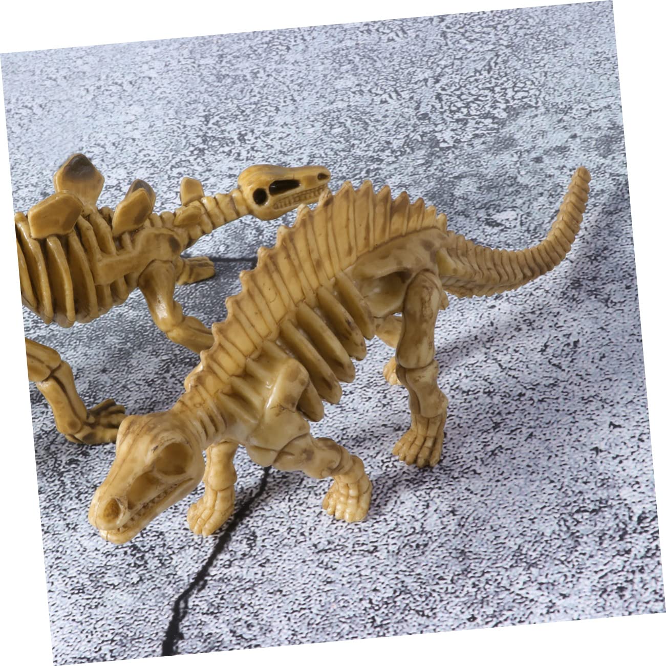VICASKY 36pezzi Figure Di Scheletri Di Dinosauro Giocattoli Educativi Per Ragazzo Ragazza Decorazioni Uniche Per Casa e Per Attività Didattiche e Giochi Creativi
