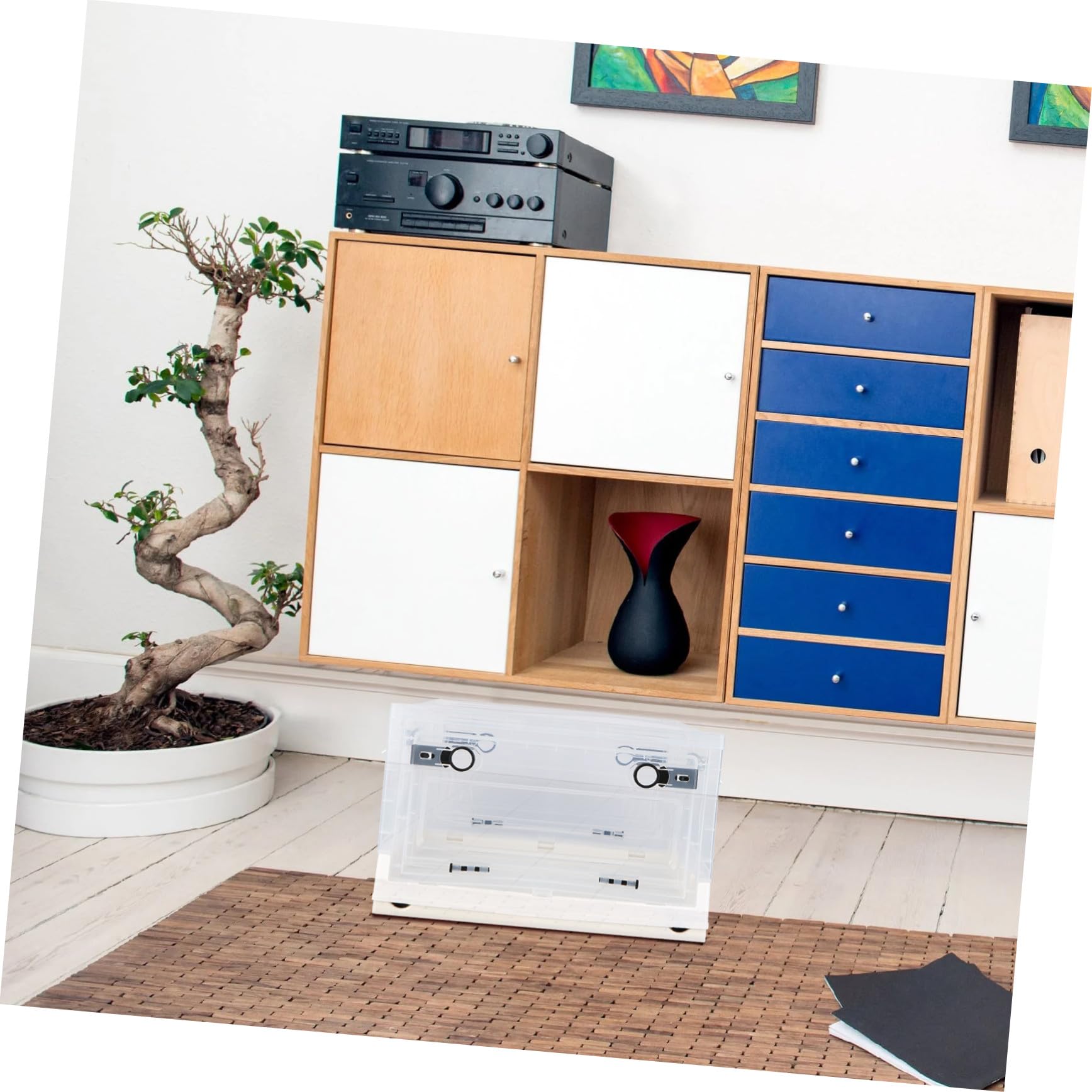Faltbare Lagerung Box Für Zuhause Aus Kunststoff Aufbewahrungsbox Mit Deckel Für Kleidung Und Spielzeug Faltbarer Aufbewahrungsbehälter Für Ordnung Und Aufbewahrung