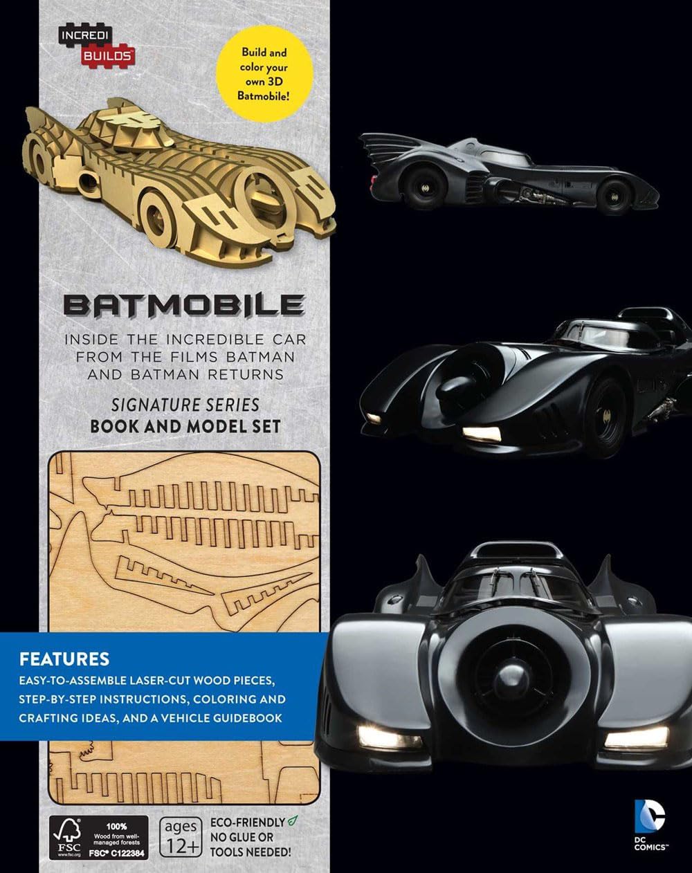 IncrediBuilds: Batmobile Signature Series Book and Model Set