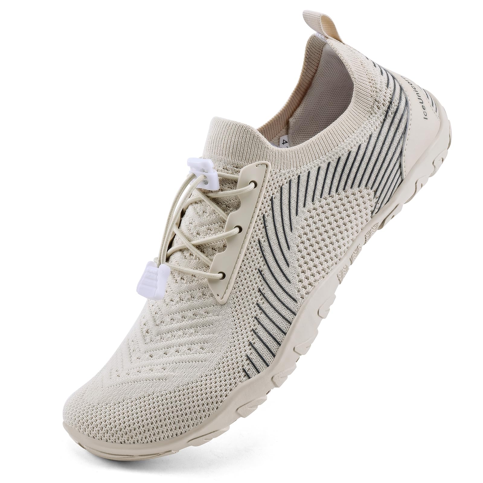 IceUnicorn Strandschuhe Badeschuhe Damen Herren Schwimmschuhe Aquaschuhe Sommer Schnell Trocknend Surfschuhe