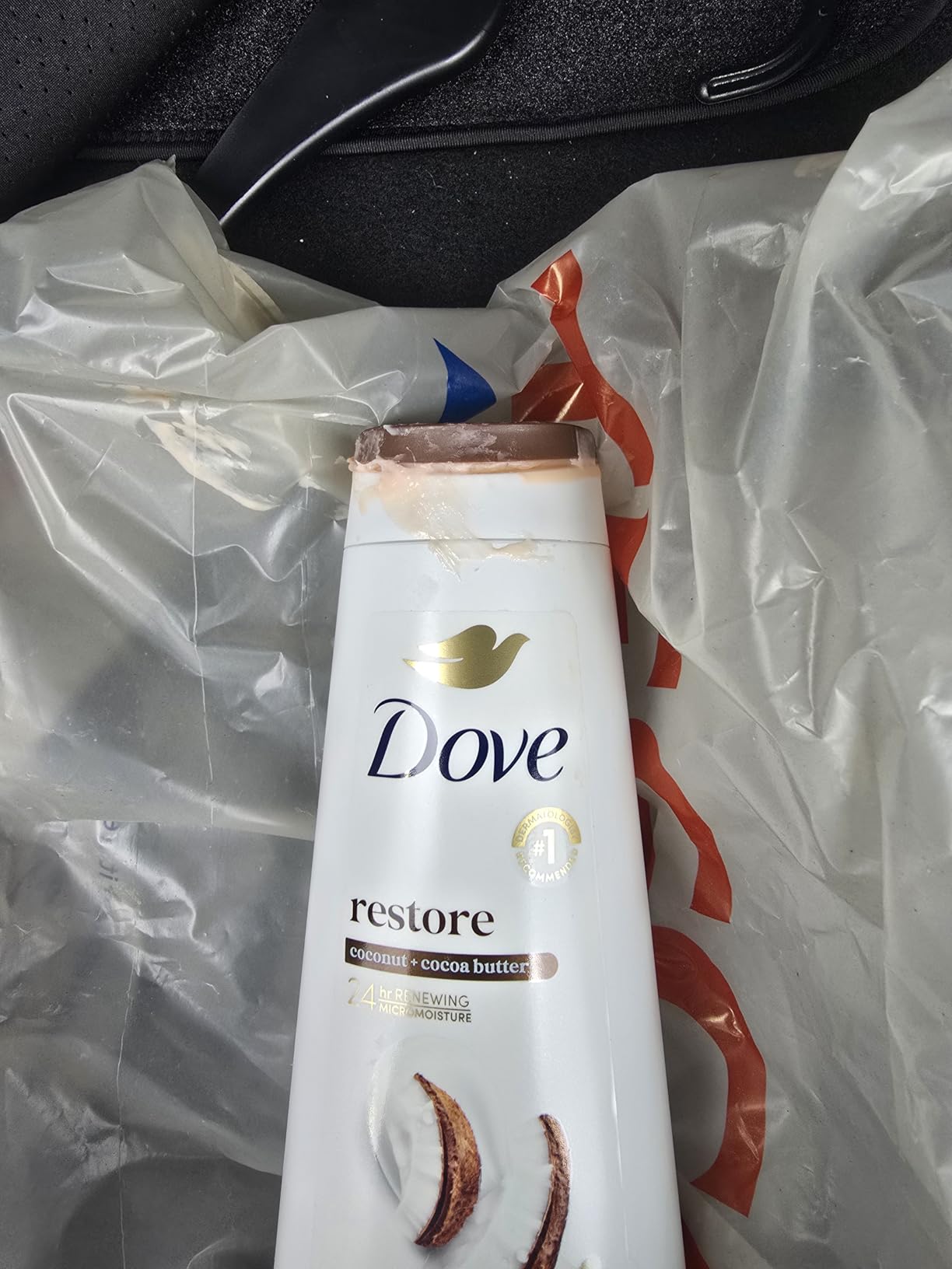 Unilever Dove Body Wash Restore Coconut & Cocoa Butter for 24hr Lotion-Soft Skin Moisturizing Skin Cleanser with No Sulfates No Parabens 20 oz
