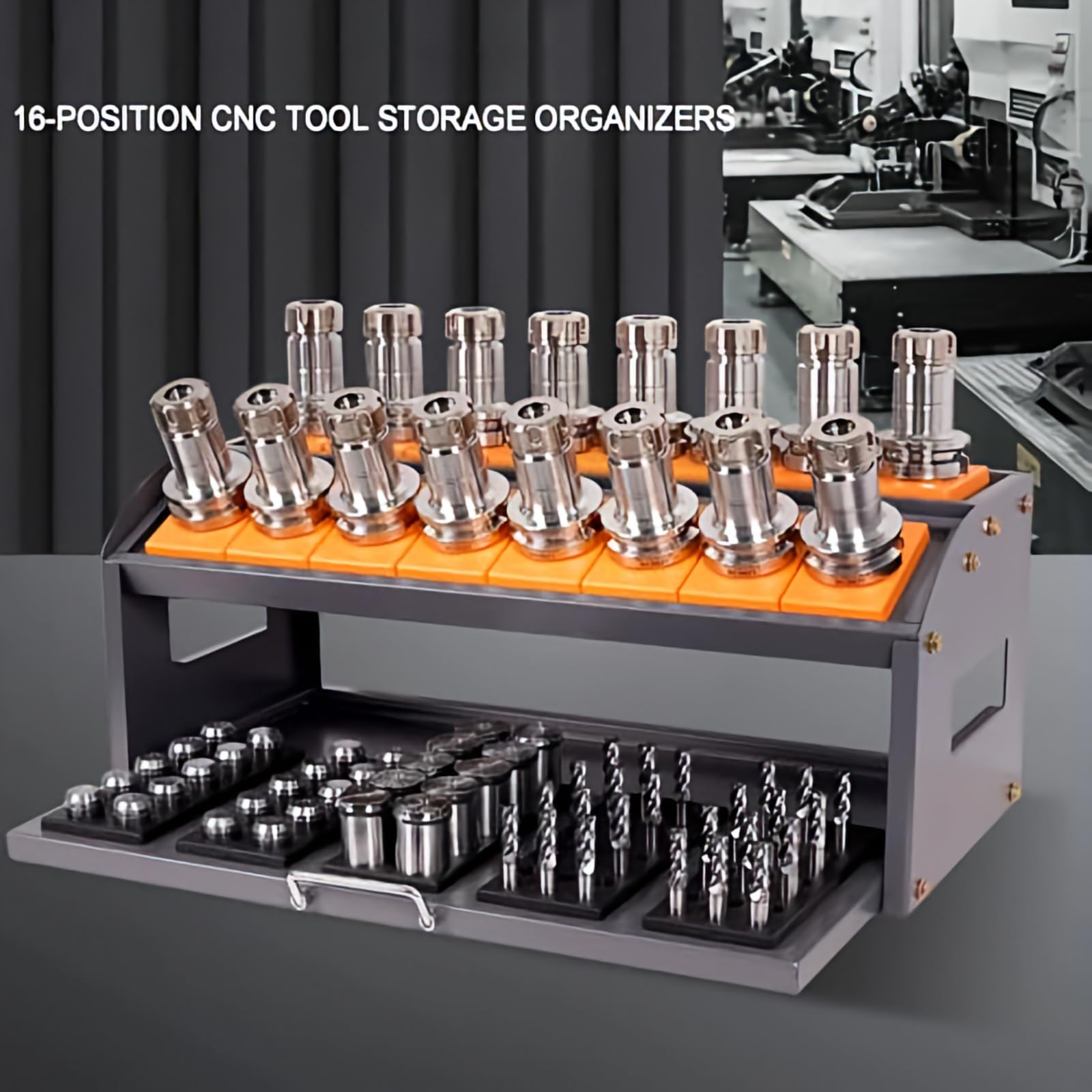 Portaherramientas Cnc Bt30 40 50, Organizador De Almacenamiento Para Herram