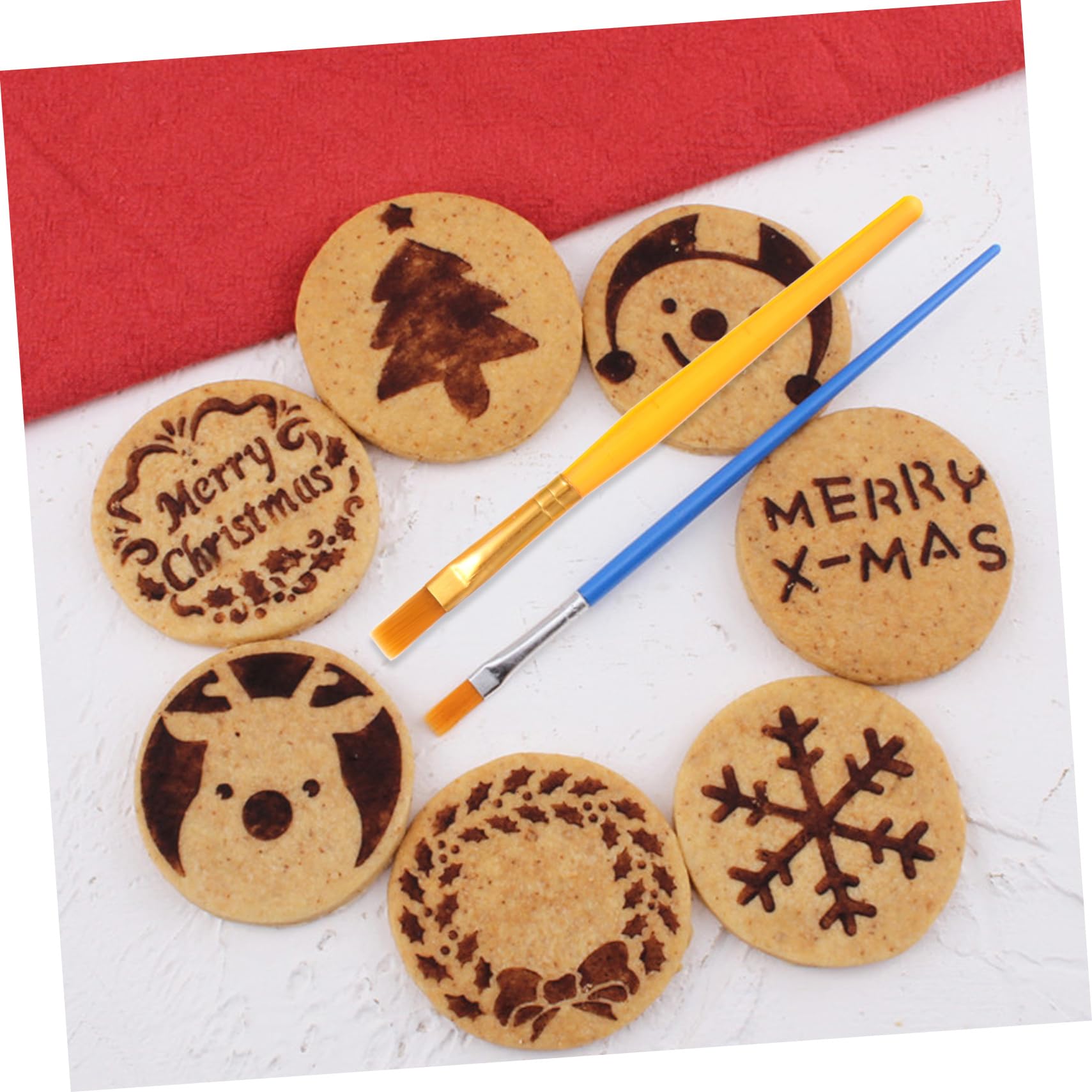 Cabilock 3sätze Fondant Cake Carving Set Teiliges Set Mit Nützlichen Schneide Und Modellierwerkzeugen Für Kreative Tortendekorationen Und Desserts Mildem Kunststoff Und Leicht Zu