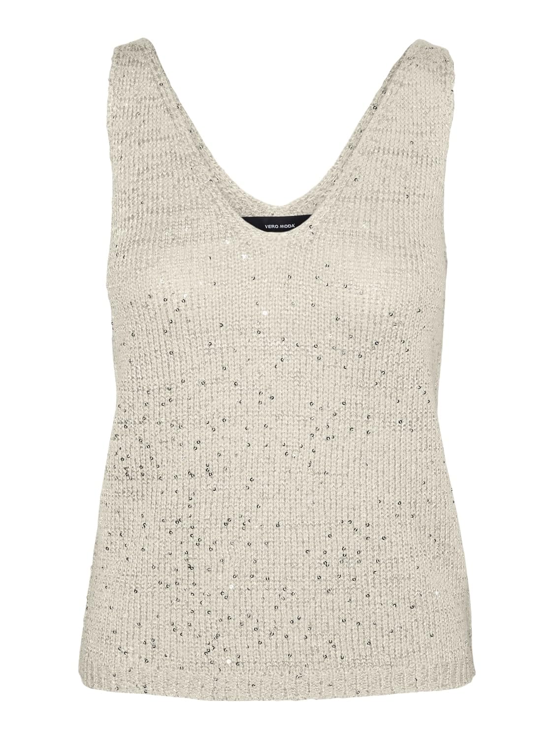 VMLEILANI SL V-NECK TOP Kazak Kadın