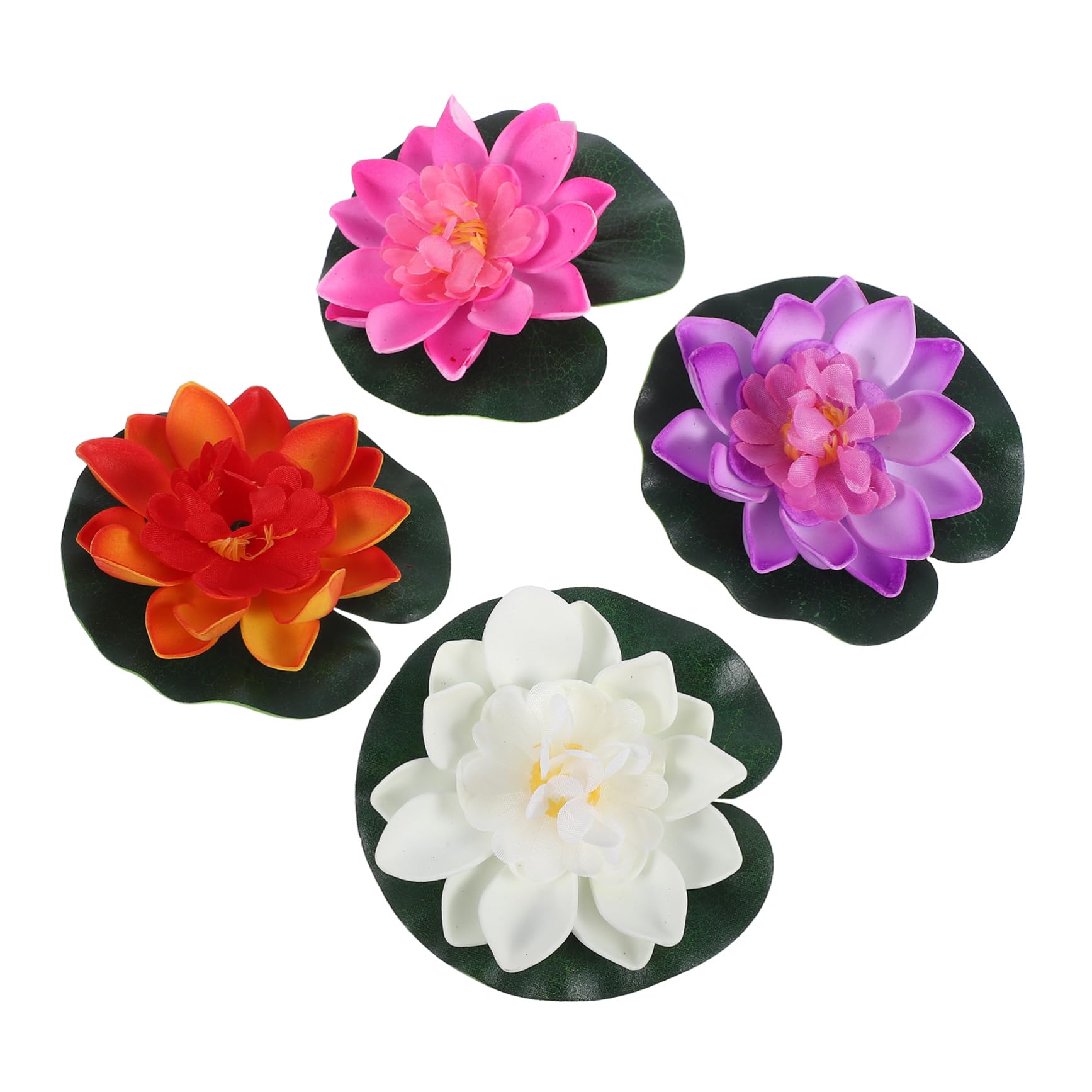 Fleurs de lotus artificielles flottantes Hohopeti : la solution sans entretien pour votre étang