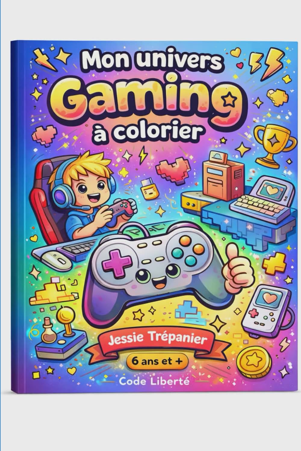 Mon univers gaming à colorier