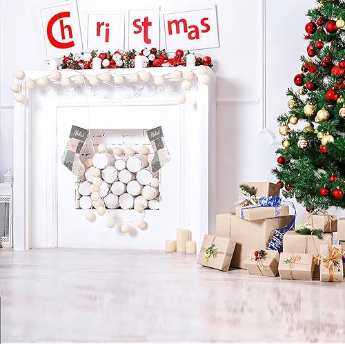 Miniatura 4 de SunFancy Calcetines de Navidad personalizados, diseño de elefante, flores y zorros, calcetines de Navidad personalizados para niños y niñas,