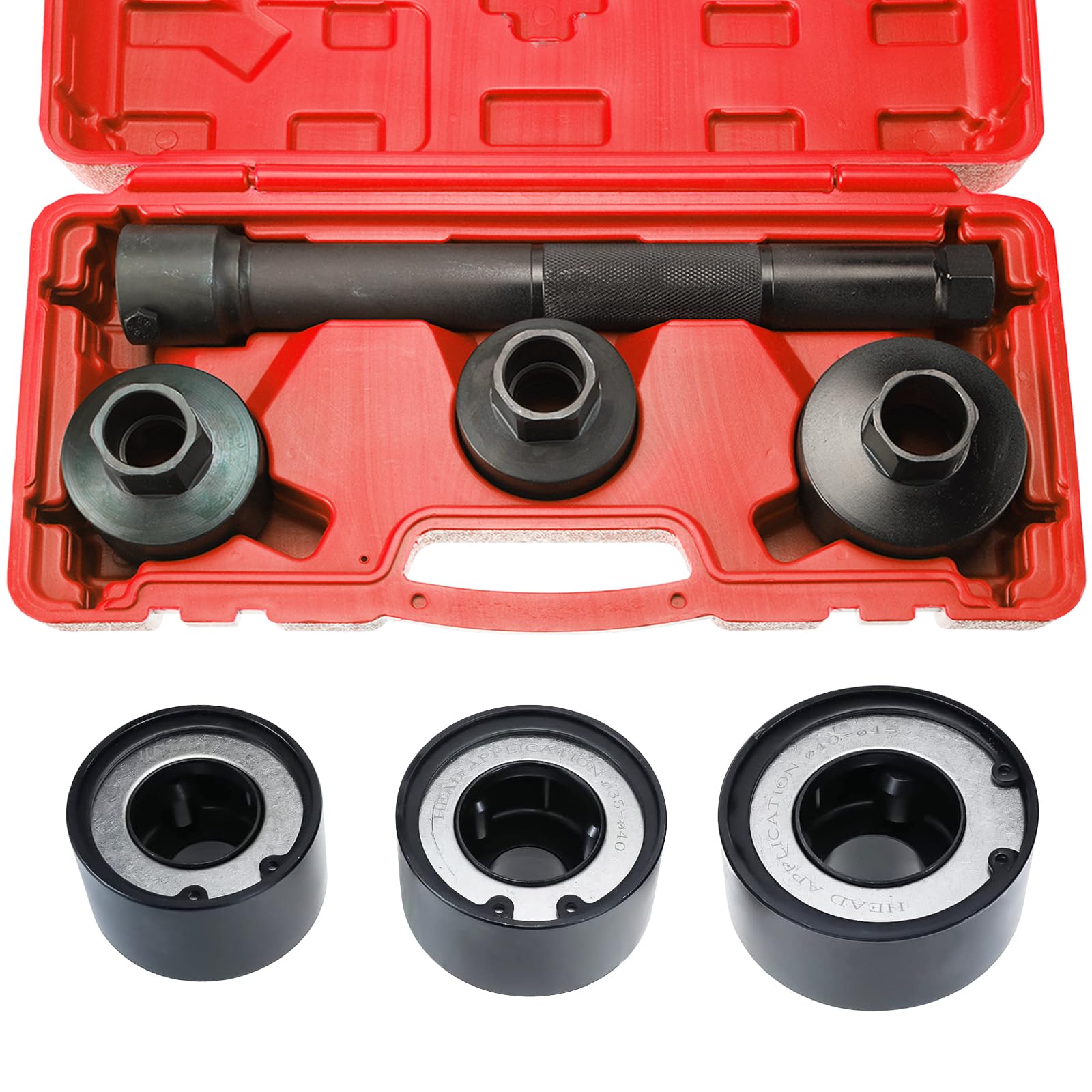 BOOMSTART Axialgelenk Werkzeug 30-45 mm Innere Spurstangen Schlüssel Abzieher für Auto